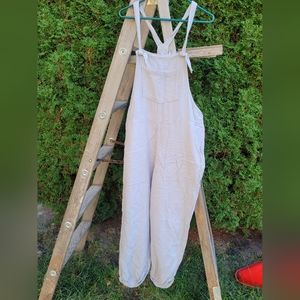 Light blue overalls